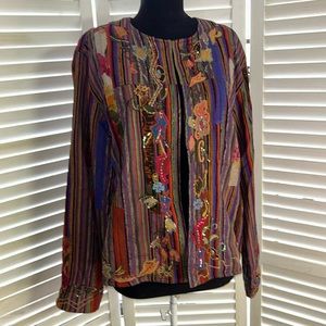 i’m selling this chicos ,size 2 jacket.